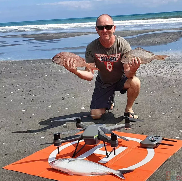 Rippton Shark X Fishing Drone BUNDLE with Spare Battery and Propellers *BONUS Shark X T-Shirt included* Fishing Drone Rippton
