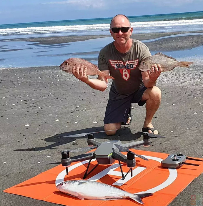 Rippton Shark X Fishing Drone with extra propellers *BONUS Shark X T-Shirt included* Fishing Drone Rippton