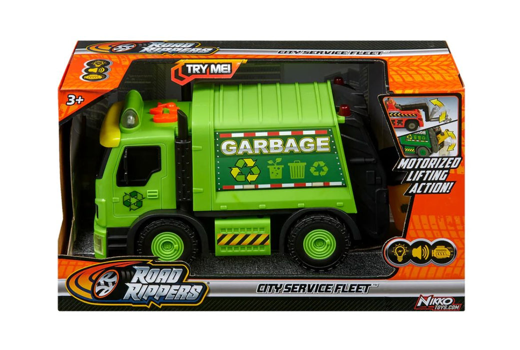 Nikko Road Rippers City Service Fleet Garbage Truck RC CAR Nikko