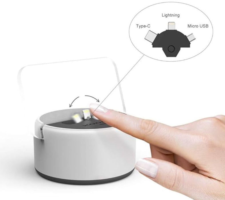 Ilo Dock White - USB Charging Station Charging Hub Xoopar