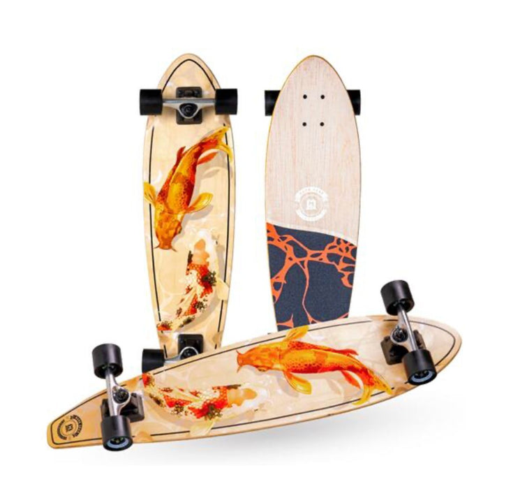 MADD GEAR 36" DROP THRU BOARD FISH Skateboard Madd Gear