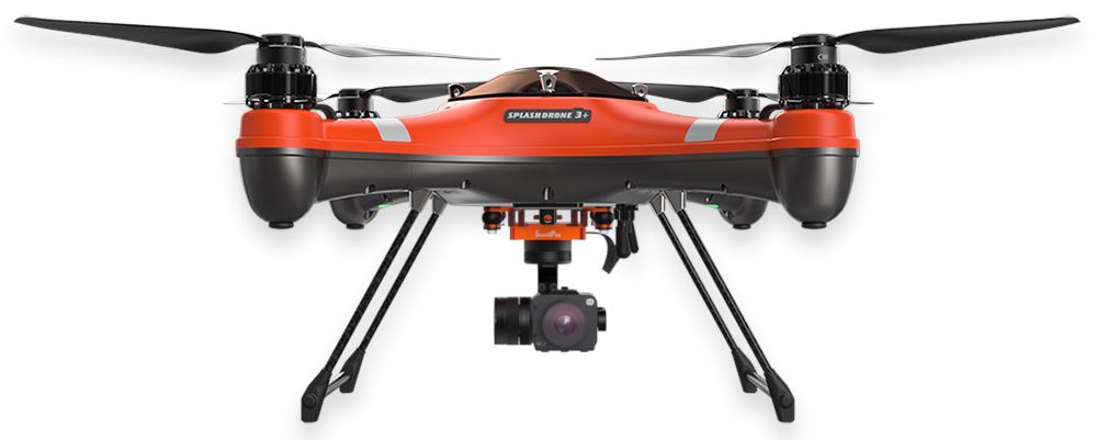 Splashdrone 3+ (SD3+) 3-Axis 4K Gimbal Camera Swellpro