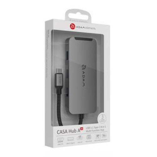 Adam Elements Casa Hub A08 USB 3.1 Type-C 8-in-1 Multi-function Hub 12 month warranty applies Adam Elements