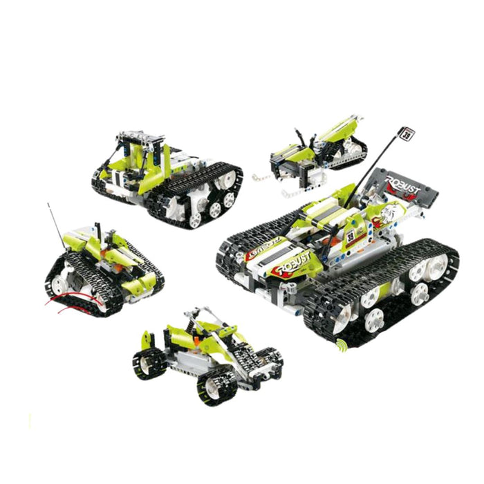 5 in 1 Build-up Remote Control Car & Robot 3 month warranty applies Tech Outlet