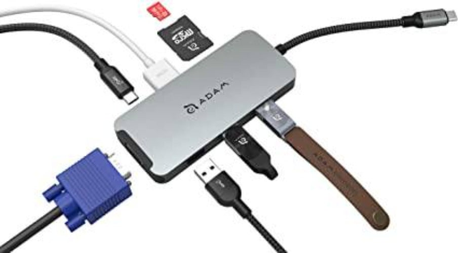 Adam Elements Casa Hub A08 USB 3.1 Type-C 8-in-1 Multi-function Hub 12 month warranty applies Adam Elements