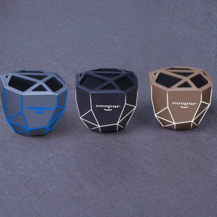 Xoopar GEO Wireless Bluetooth Speaker : Black 12 month warranty applies Xoopar