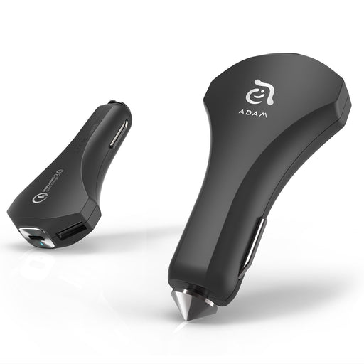 Adam Elements Casa C03 Qualcomm QC3 Car charger 12 month warranty applies Adam Elements 