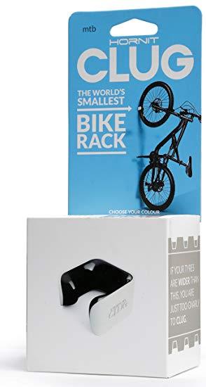 CLUG The Worlds Smallest Bike Rack - Mountain Bike "MTB" : fits tyres 44mm-57mm 12 month warranty applies Hornit