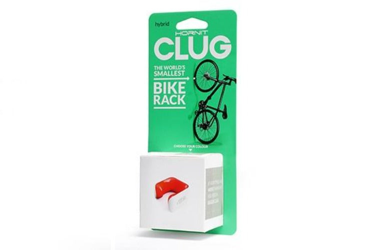 Clug Hybrid The Worlds Smallest Bike Rack : fits tires 32mm-43mm 12 month warranty applies Hornit