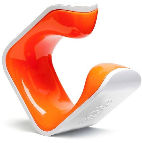 CLUG The Worlds Smallest Bike Rack - Mountain Bike "MTB" : fits tyres 44mm-57mm 12 month warranty applies Hornit Orange and white