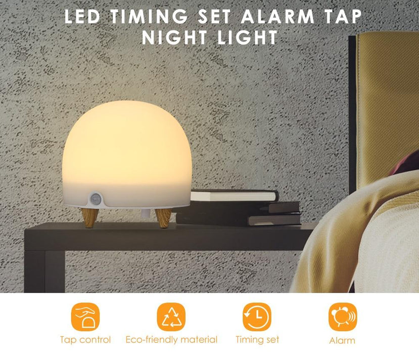 Soft touch bedside light & alarm clock 12 month warranty applies Tech Outlet