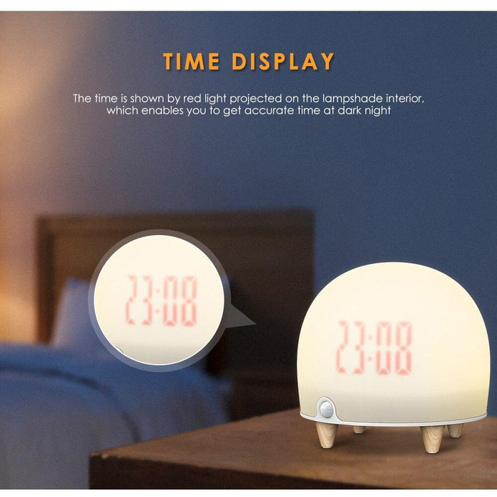 Soft touch bedside light & alarm clock 12 month warranty applies Tech Outlet