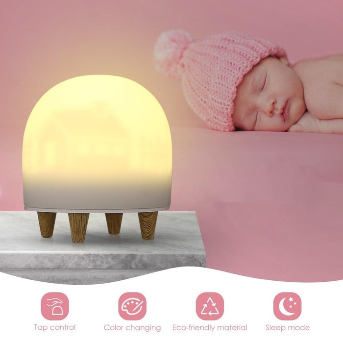 Babe - Child's soft-touch Night Light 12 month warranty applies Tech Outlet