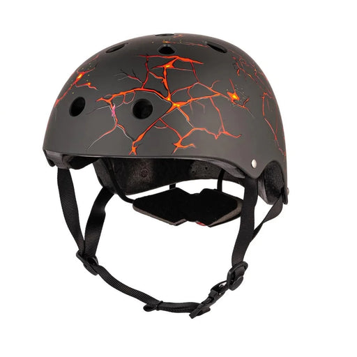 Mini Hornit LIDS Children's Bicycle & Scooter Helmet with Flashing Safety Lights - Lava Style 12 month warranty applies Hornit 