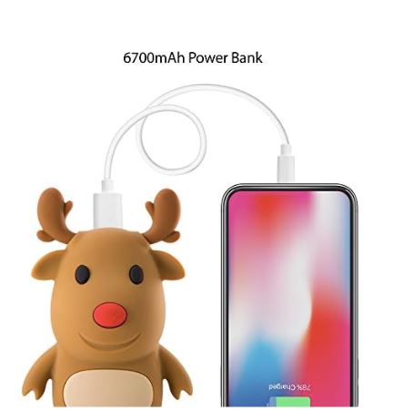 Bone Collection Reindeer Light Power 6700 & Desk Light Bone Collection