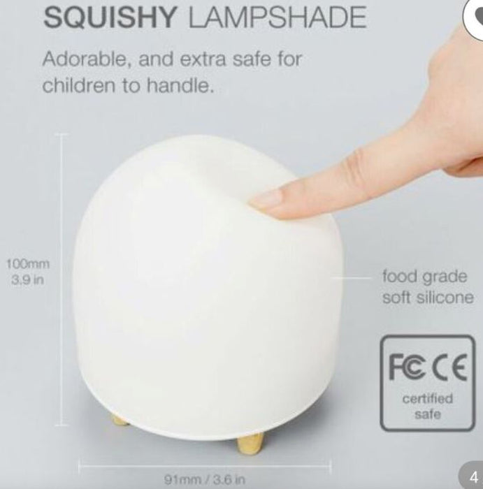 Babe - Child's soft-touch Night Light Tech Outlet