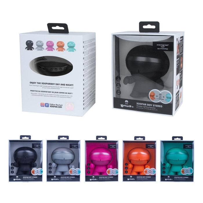 Xoopar Boy X5 5" Bluetooth Speaker : High performance sound & a unique glow feature 12 month warranty applies Xoopar