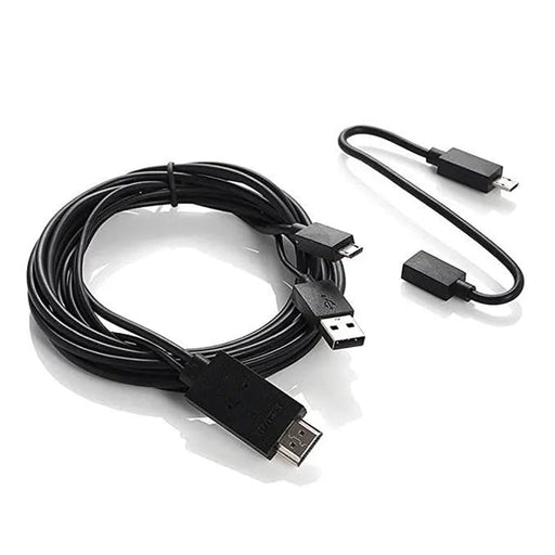 MHL Adapter Micro USB to HDMI MHL Cable HDTV Adapter for MHL-Enabled Android Smartphones 12 month warranty applies Tech Outlet