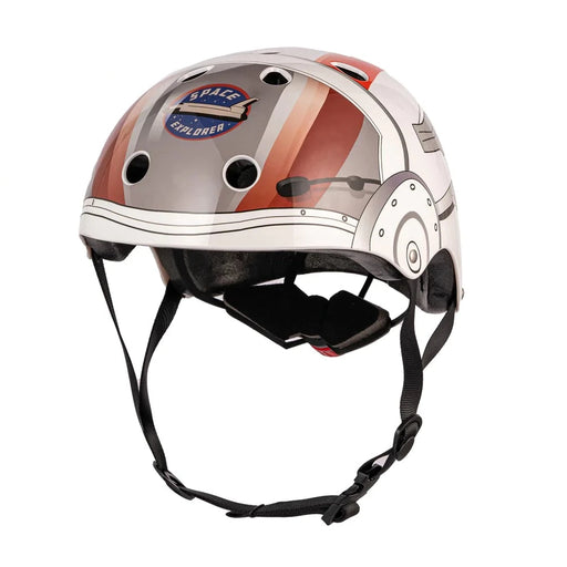 Mini Hornit LIDS Children's Bicycle & Scooter Helmet with Flashing Safety Lights - Major Tom Style 12 month warranty applies Hornit
