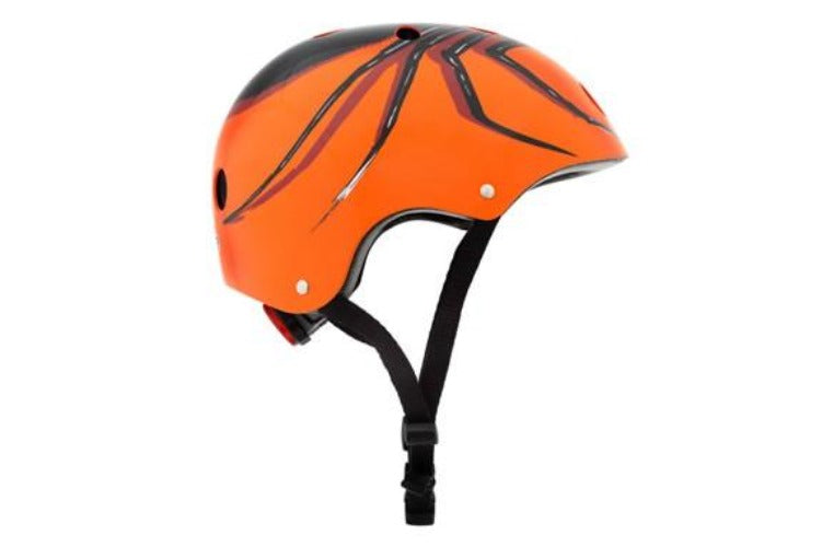 Mini Hornit LIDS Children's Bicycle & Scooter Helmet with Flashing Safety Lights - Spider Style 12 month warranty applies Hornit