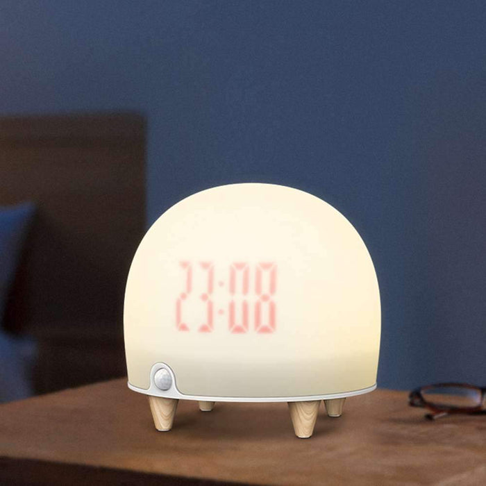 Soft touch bedside light & alarm clock 12 month warranty applies Tech Outlet