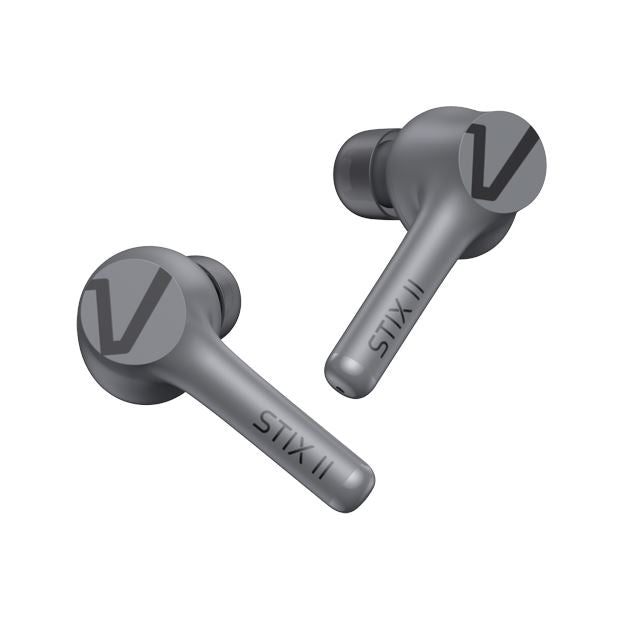 STIX II True Wireless Earphones - Grey In-Ear Wireless Headphones Techoutlet