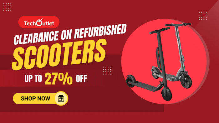 Refurbished Electric Scooters are now LIVE!