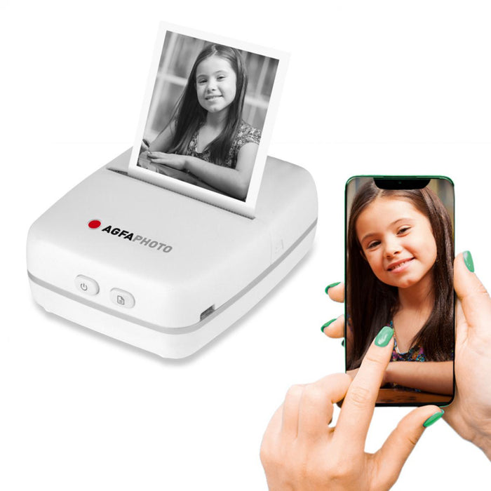 Introducing the new AGFAPHOTO Realpix Personal Bluetooth Printer