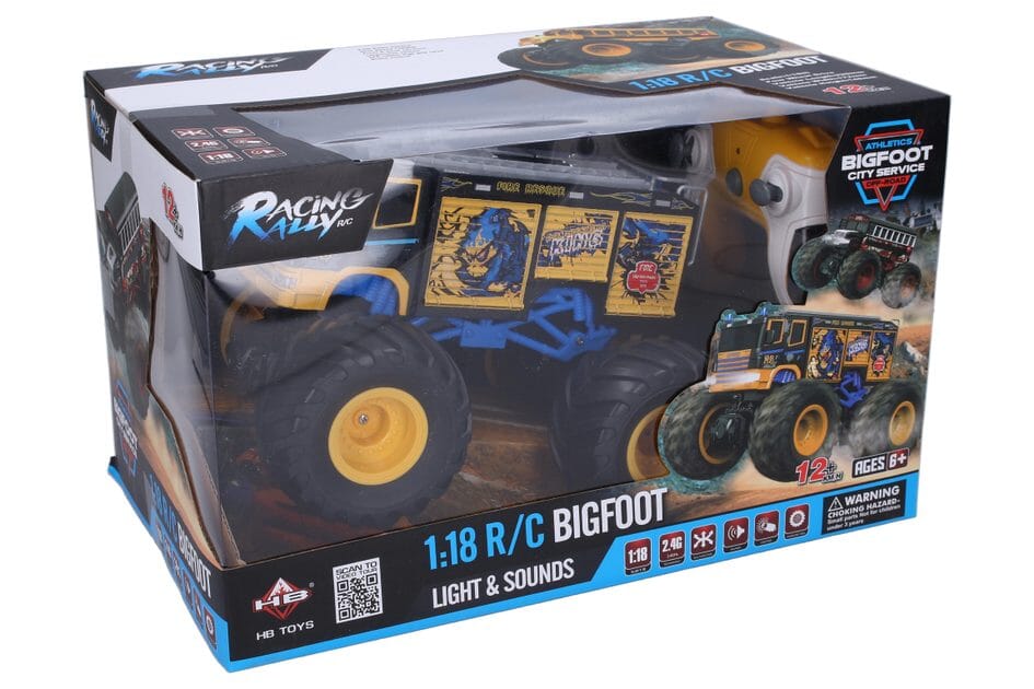 HB Toys BIGFOOT 1:18 Scale RC Truck (Assorted models) Toy Cars Tech Outlet 