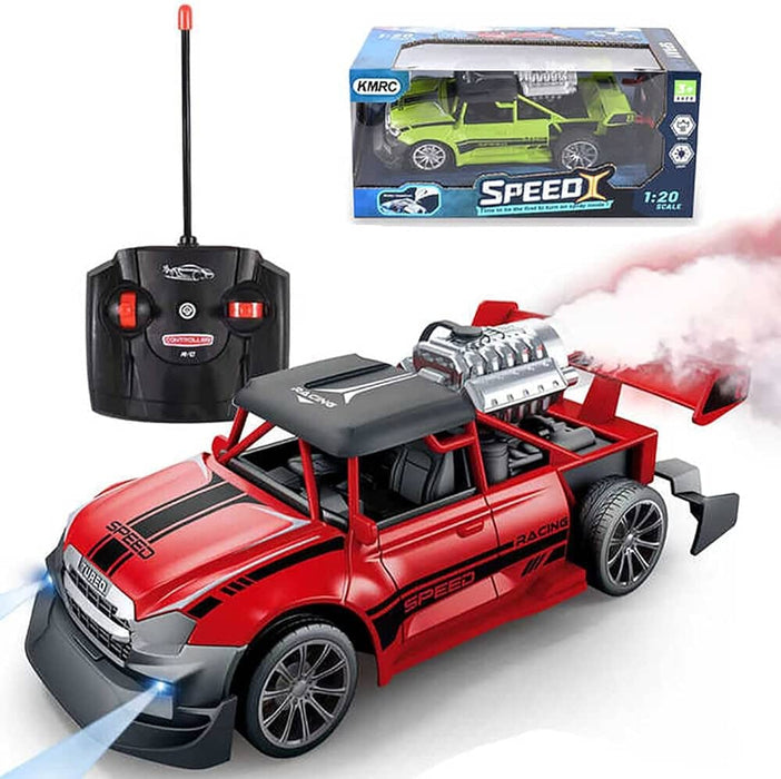 RC Alloy Jeep with Fog Exhaust - assorted colours Tech Outlet 
