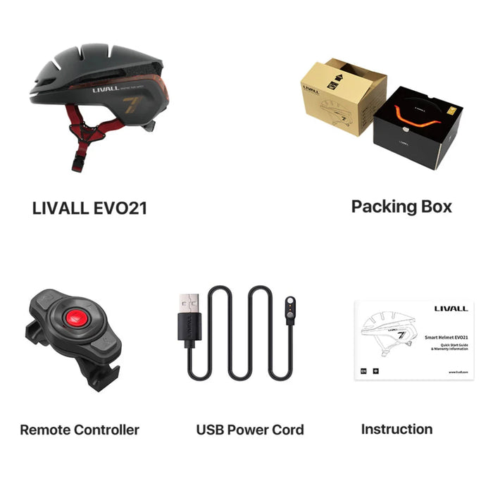 Livall EVO21 - Urban Helmet Mint - Medium Helmet Livall 