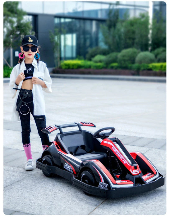 Ride On Children's Electric Go Kart, 12V Red - ex Demo Tech Outlet 