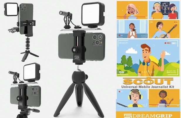 Dreamgrip- Scout Universal Mobile Journalist Kit Techoutlet 