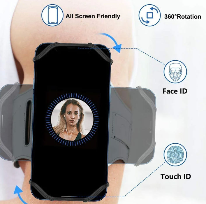 VUP Running Armband 360°Rotatable Wristband vup 