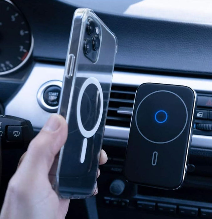 Energy Core CarMag Magnetic Wireless Car Charger and Dock Portable Power Accessories Phonesuit 