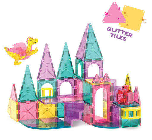 Magna-Tiles Castle 48 Pieces Micromags Micromags 