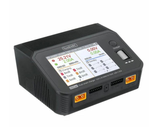 ToolKitRC M6DAC LiPO Charger Discharger Dual Smart 200W AC 700W charger Toolkit 