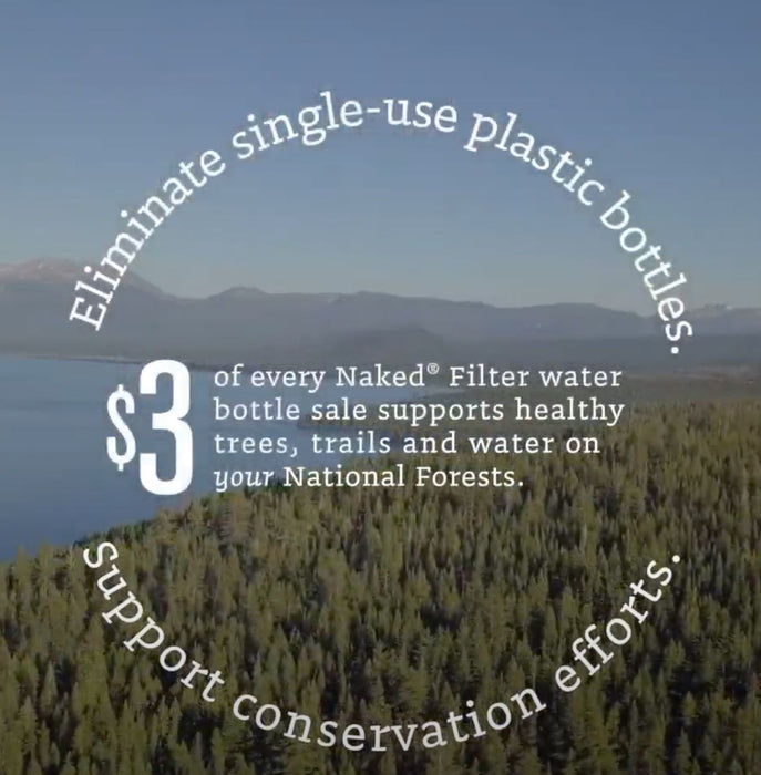 Naked® Filter Water Bottle water bottle naked 