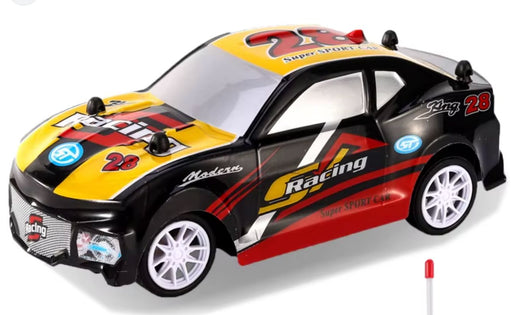 1: 28 Four-Way PVC Car Shell Light Remote Control Car RC CAR Techoutlet Red 