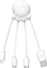 Xoopar Metallic Octopus : All-in-One USB Charging Cable Xoopar White 