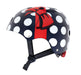 Mini Hornit LIDS Children's Bicycle & Scooter Helmet with Flashing Safety Lights - Polka Dot Hornit Medium 