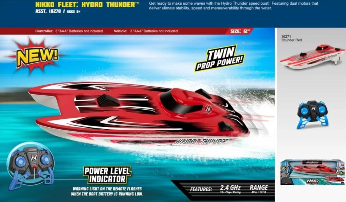 Nikko Hydro Thunder Boat rc boat Nikko 