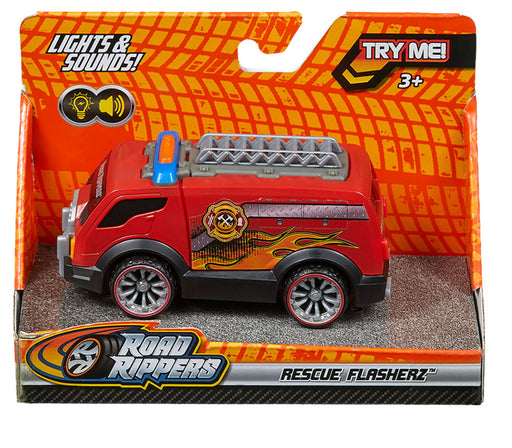 Road Rippers Rescue Flasherz 5" Nikko Fire Ladder Truck 