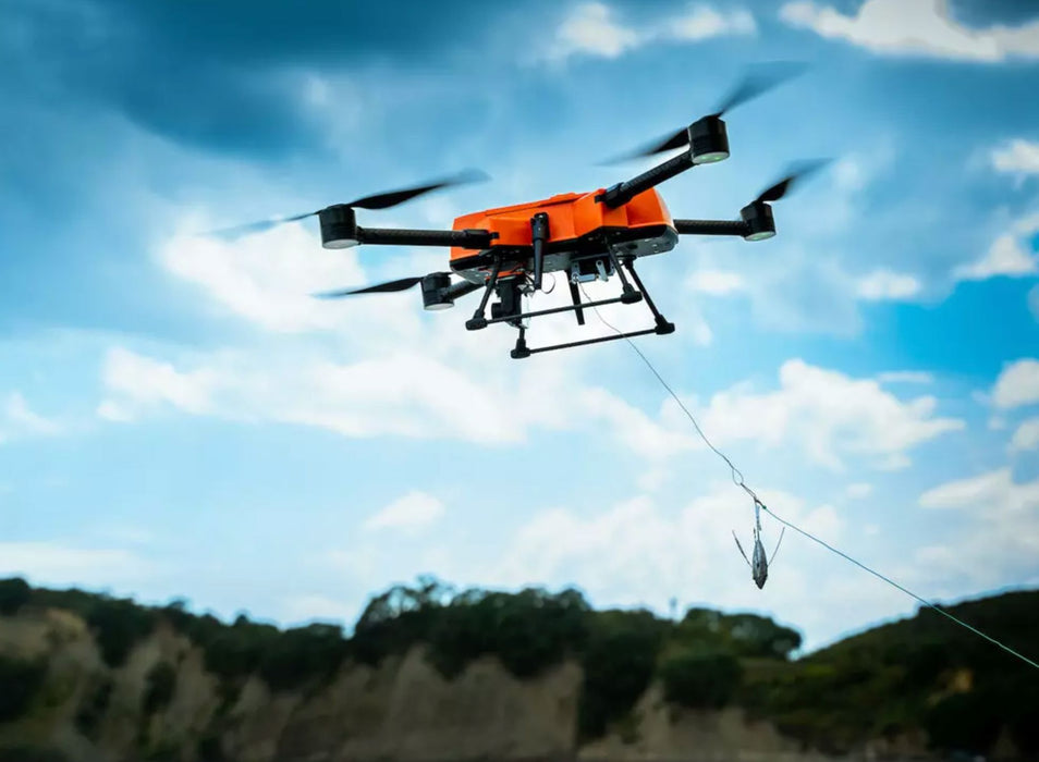 Fisherman Max with dual mechanical release and 4K Camera Fishing Drone Swellpro 