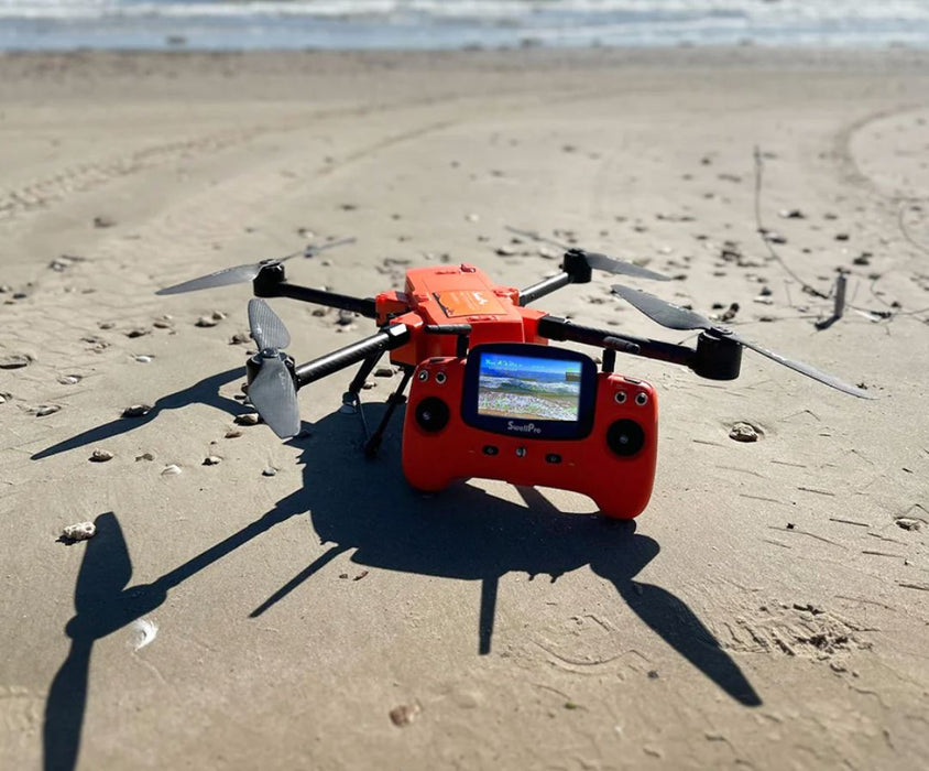 Fisherman Max with dual mechanical release and 4K Camera Fishing Drone Swellpro 