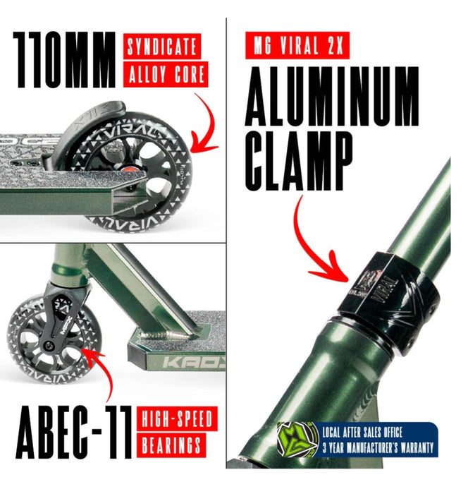 Madd Gear Viral KAOS Scooter - Forrest Scooter Madd Gear 