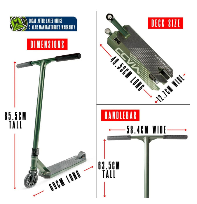 Madd Gear Viral KAOS Scooter - Forrest Scooter Madd Gear 