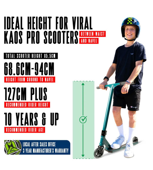 Madd Gear Viral KAOS Scooter - Denim Scooter Madd Gear 