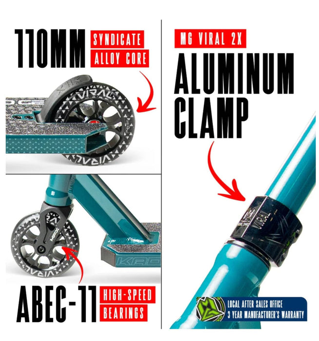 Madd Gear Viral KAOS Scooter - Denim Scooter Madd Gear 