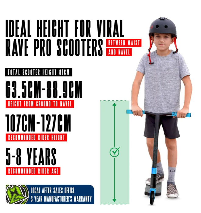 Madd Gear Viral RAVE Scooter - Velocity Scooter Madd Gear 